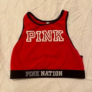 SOLD - Vintage high neck sports bra